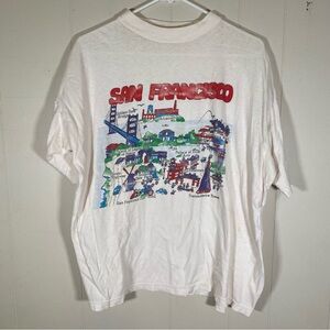Vintage San Francisco Graphic T-Shirt fits like a large